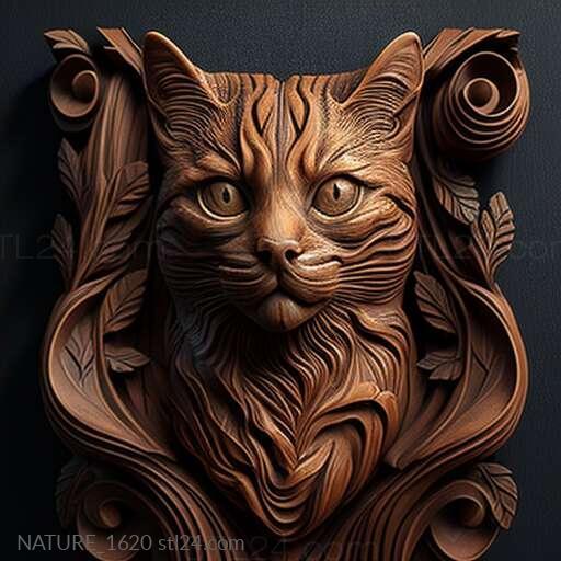 Nature and animals (st Cat 4, NATURE_1620) 3D models for cnc